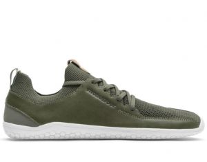 Barefoot Vivobarefoot Primus Knit L olive green leather bosá