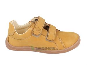 Baby bare shoes Febo Spring Mustard Nubuk | 21, 30, 32, 33