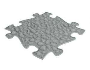 Ortopedická podlaha MUFFIK puzzle Oblázky tvrdé šedé