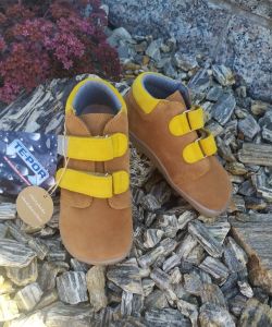 Beda Barefoot Caramel - celoroční boty s membránou | 33