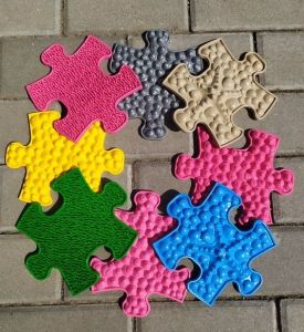 Ortopedická podlaha MUFFIK puzzle MINI