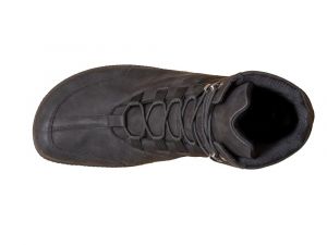 Barefoot Sole runner barefoot boty Surtur Black Leather bosá