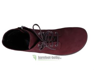 Barefoot Barefoot boty Peerko Go Maroon bosá