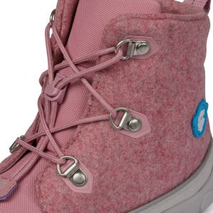 Dětské barefoot botičky Affenzahn Minimal Midboot Wool Lace Unicorn - Pink detail
