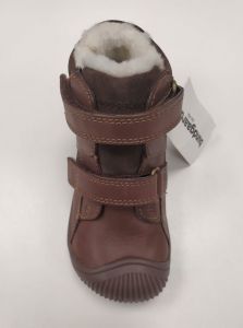 Zimní boty Bundgaard Walk Velcro Tex Mink Brown shora