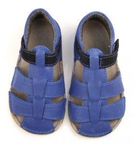 Barefoot Ef barefoot sandálky - modré bosá