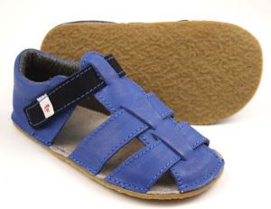 Barefoot Ef barefoot sandálky - modré bosá