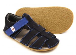 Ef barefoot sandálky - tmavě modré podrážka