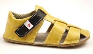 Ef barefoot sandálky - žluté | 25, 27, 28, 29, 30, 31, 32, 33