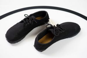 Ahinsa shoes Sunbrella® černá