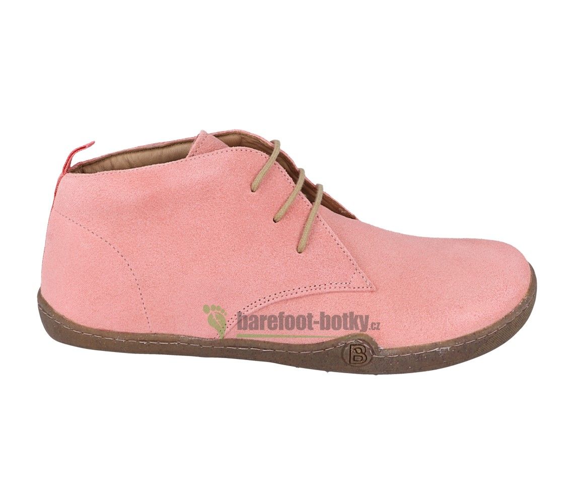 Barefoot kotníkové boty bLifestyle - classicStyle Bio rose