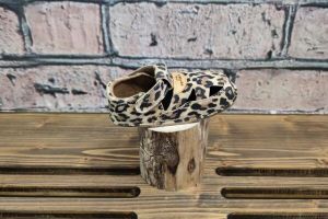 Barefoot Barefoot sandálky Pegres BF20 - leopard bosá