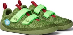 Dětské barefoot boty Affenzahn Lowcut Knit Dragon-Green | 29, 30