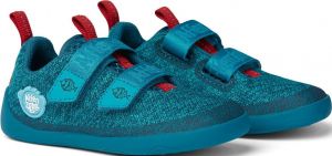 Dětské barefoot boty Affenzahn Lowcut Knit Shark-Blue | 30