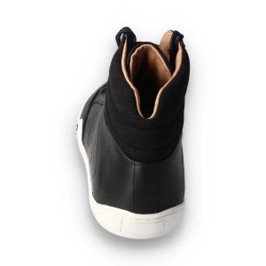 Barefoot kožené boty bLIFESTYLE - urbanSTYLE nappa black zezadu