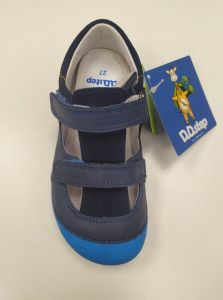 DDstep 063 sandálky - modrá shora