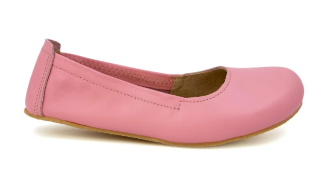 Barefoot Angles Balerínky Harmonia pink Angles Fashion bosá