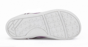 Dětské barefoot tenisky Xero shoes Prio violet podrážka