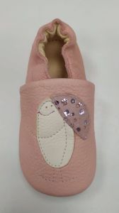 Barefoot Froddo prewalkers capáčky s gumovou podrážkou - růžové bosá