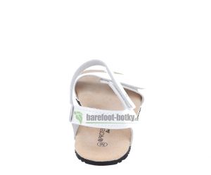 Protetika barefoot sandály Belita bílé zezadu