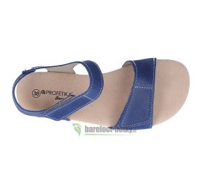 Barefoot Protetika barefoot sandály Belita modré bosá