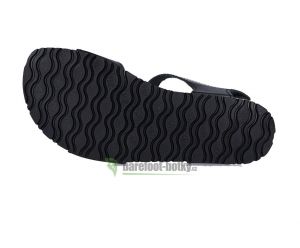 Protetika barefoot sandály Belita černé podrážka