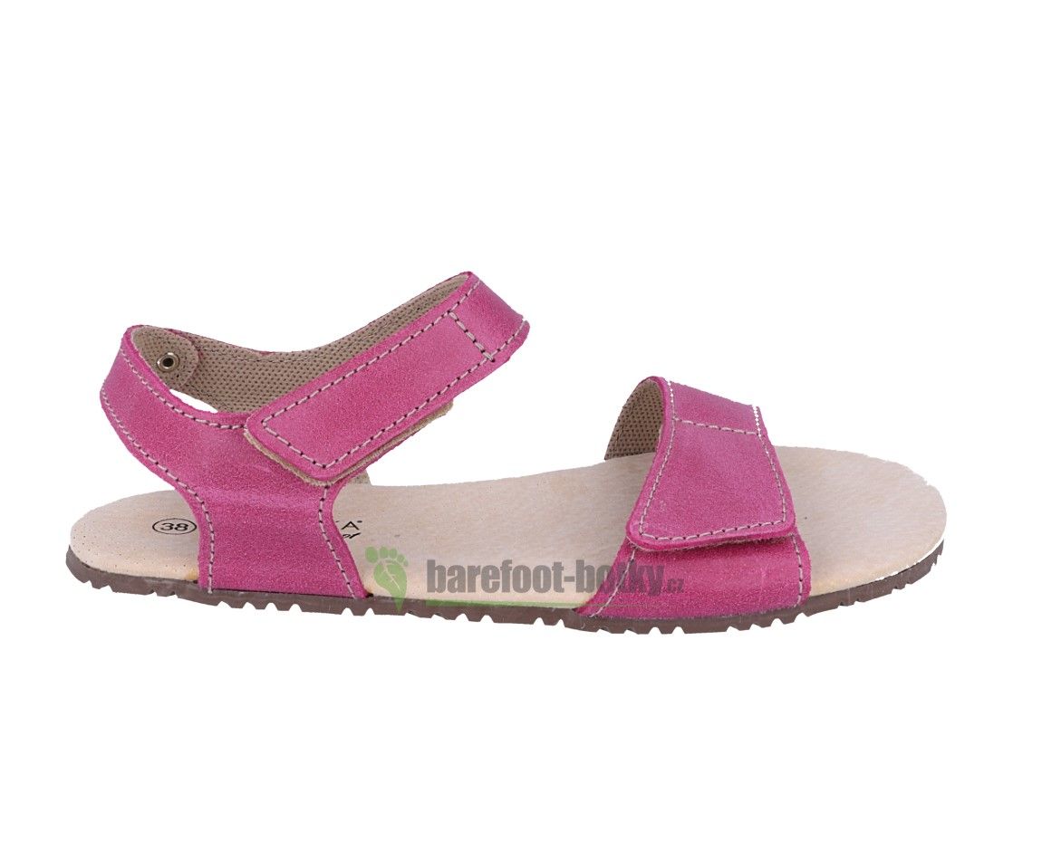 Barefoot Protetika barefoot sandály Belita fuxia bosá