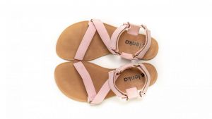 Barefoot Sandále Be Lenka Flexi Pink shora