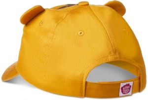 Dětská kšiltovka Affenzahn Kids Cap Tiger - Yellow zadní strana