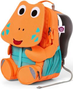 Dětský batoh do školky Affenzahn Crab large - neon orange bok