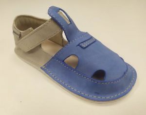 Barefoot OKbarebarefoot sandálky Ithaka modrá bosá