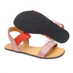 Barefoot Sandálky ZAQQ SLIQ Red bosá