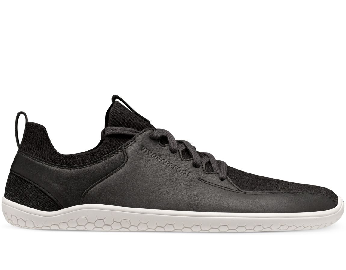 Vivobarefoot PRIMUS KNIT II M Obsidian Leather