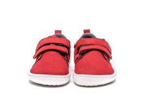Be Lenka Kids barefoot boty Jolly red zepředu