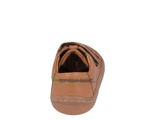 Barefoot Froddo barefoot celoroční boty cognac - 2 suché zipy bosá