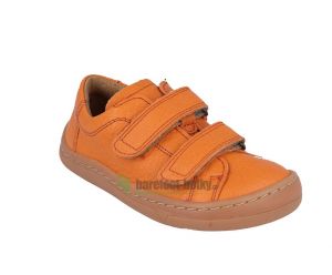 Barefoot Froddo barefoot celoroční boty orange - 2 suché zipy bosá