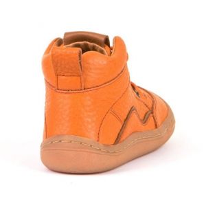 Froddo barefoot celoroční boty orange - tkaničky zezadu
