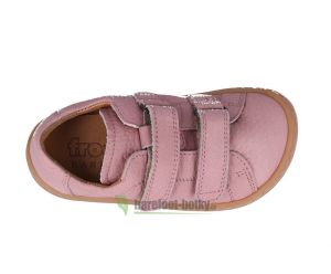 Froddo barefoot celoroční boty pink - 2 suché zipy shora