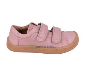 Froddo barefoot celoroční boty pink - 2 suché zipy