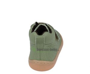 Froddo barefoot kotníkové boty olive zezadu