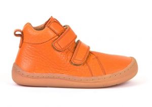 Froddo barefoot kotníkové celoroční boty orange | 21, 22, 24, 37, 40