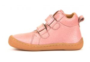Barefoot Froddo barefoot kotníkové celoroční boty pink bosá