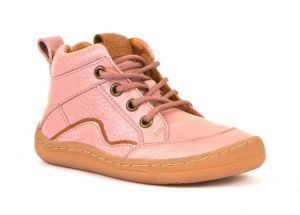 Froddo kotníkové celoroční boty pink - tkaničky