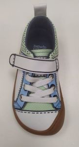 Barefoot Celoroční boty zapato FEROZ Paterna rocker Print azul verde bosá