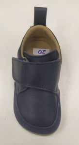 Barefoot Celoroční kožené boty zapato FEROZ Garbi Azul bosá