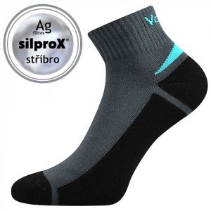 Ponožky VOXX pro dospělé - Aston silproX - tmavě šedá | 43-46