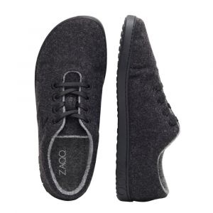 Barefoot Vlněné boty ZAQQ LIQE dark grey bosá