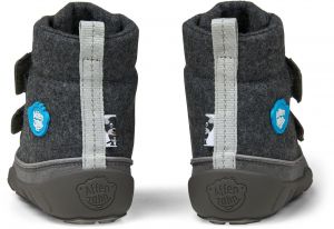 Dětské zimní barefoot boty Affenzahn Comfy Walk Wool midboot - Dog zezadu