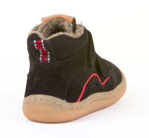 Barefoot Froddo barefoot zimní kotníkové boty black bosá