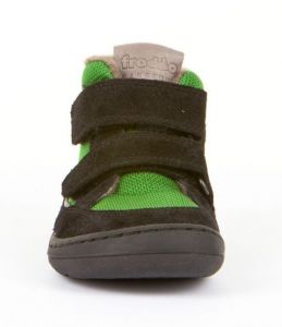 Barefoot Froddo barefoot zimní kotníkové boty green/black bosá